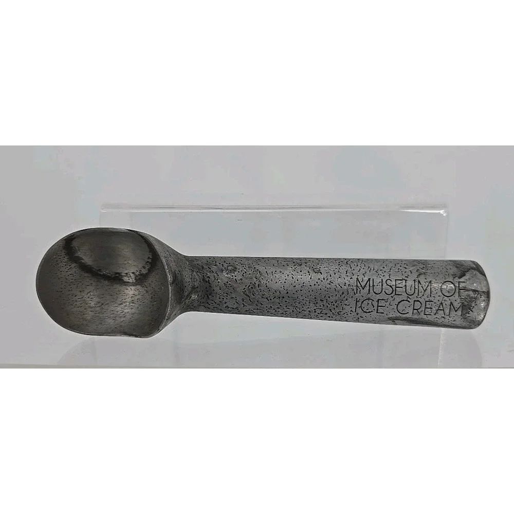 Aluminum Ice Cream Scoop‎ From The Museum of Ice Cream NY - Great Patina !